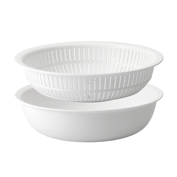 米とぎにも使えるザルとボウル  like-it(ライクイット)