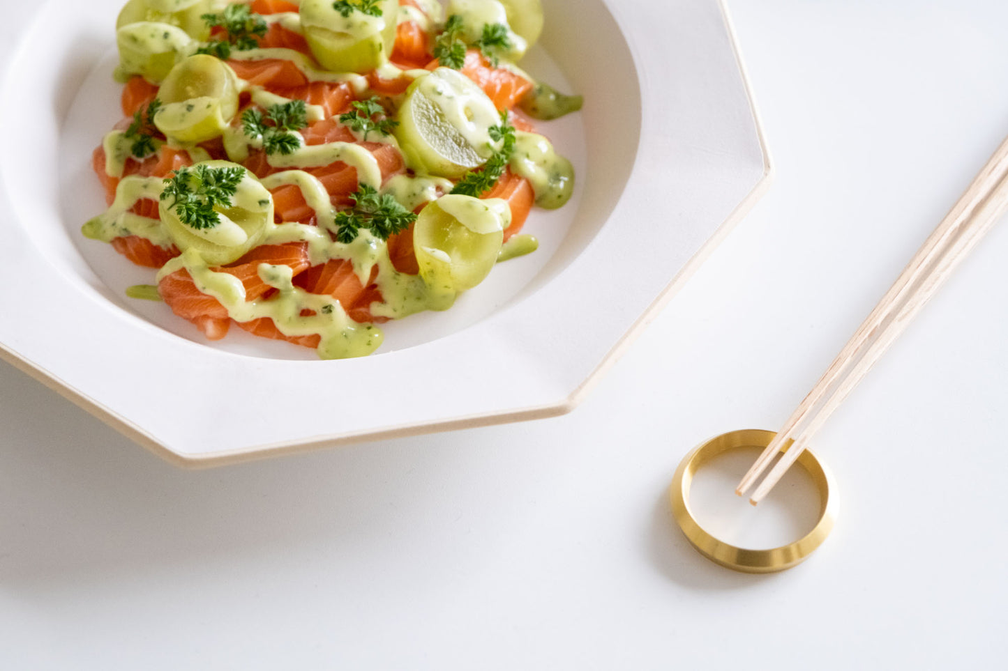 eni(エニ)Rim Plate ホワイト