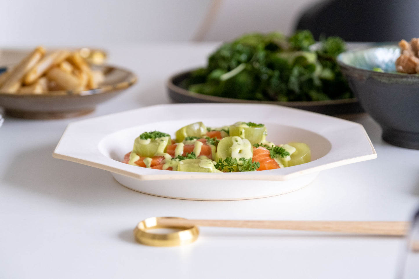 eni(エニ)Rim Plate ホワイト