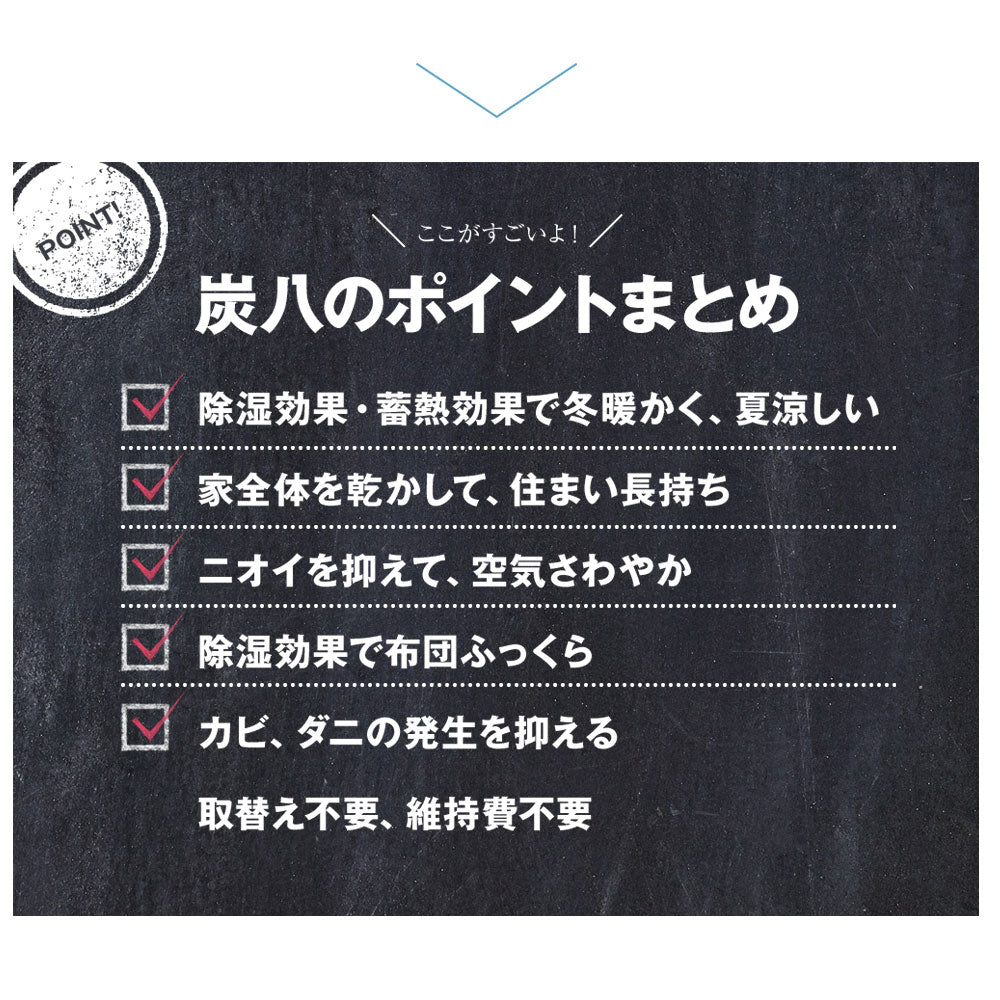 炭八 タンス用 1個