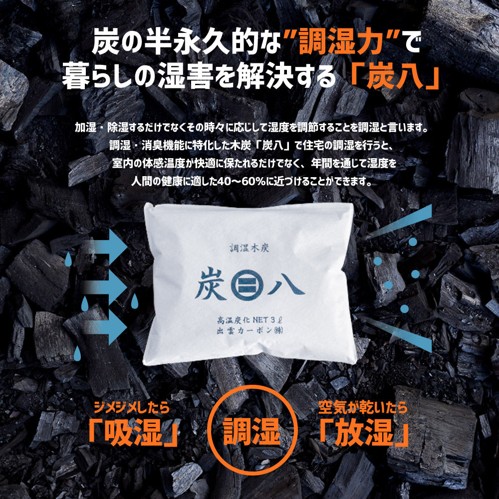 炭八 床下用 12L