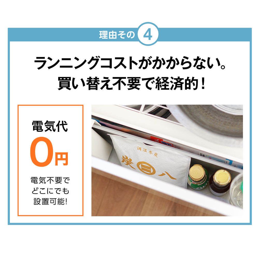 炭八 専用カバー付き 室内用 大袋 1袋