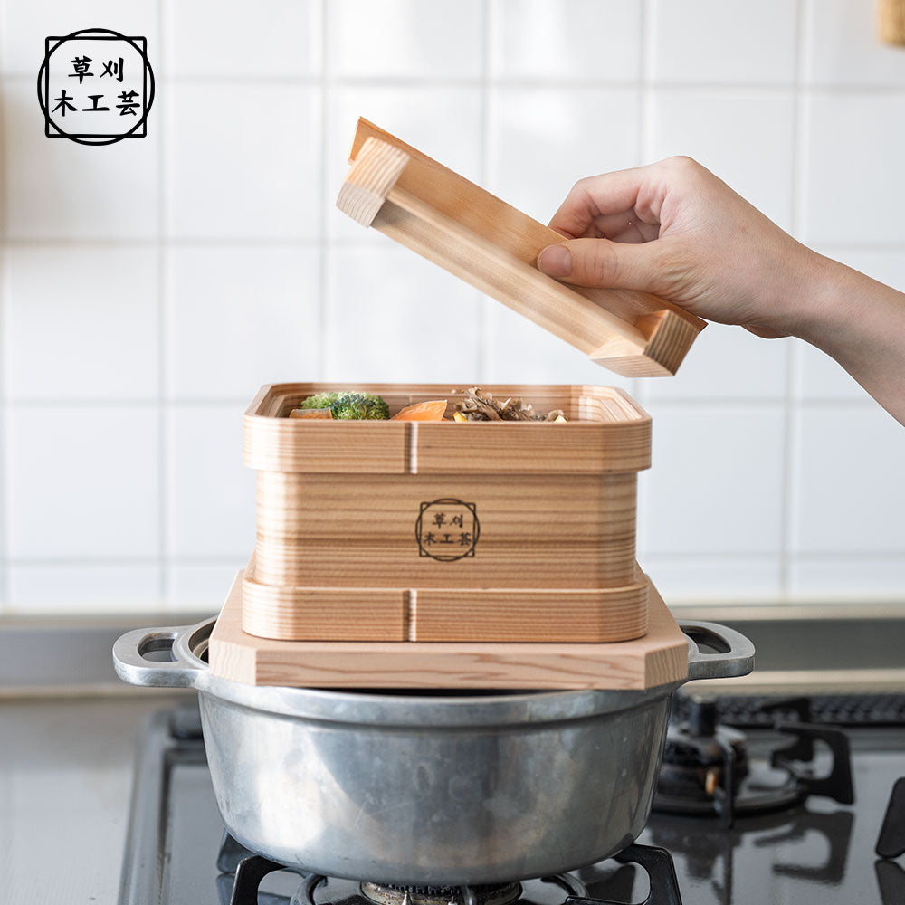 鳥取県の智頭杉を使用した和せいろ – CRAFT STORE