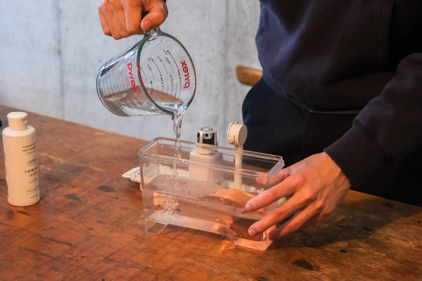 自動製氷機の洗浄剤