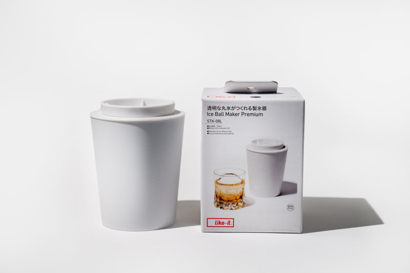 透明な丸氷がつくれる製氷器 like-it(ライクイット)