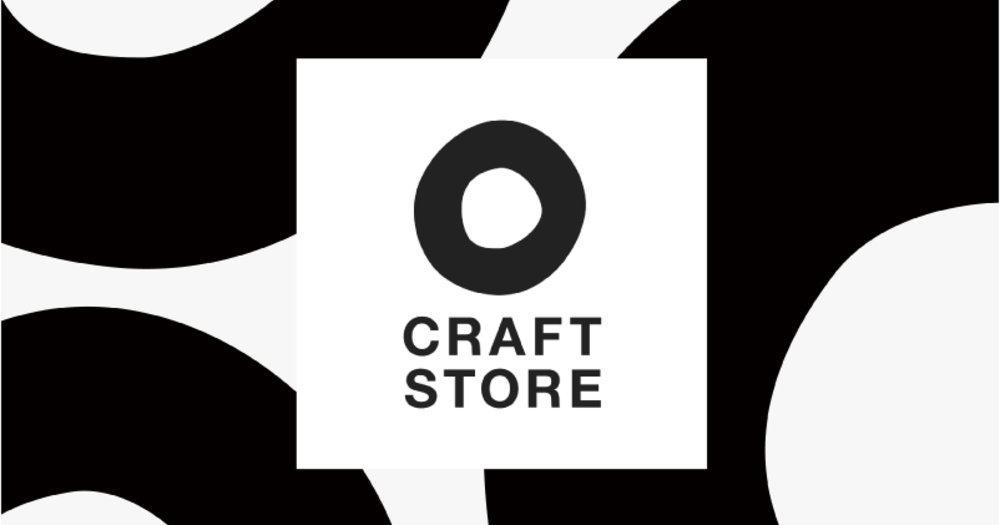 CRAFT STOREの新しいロゴができあがりました。