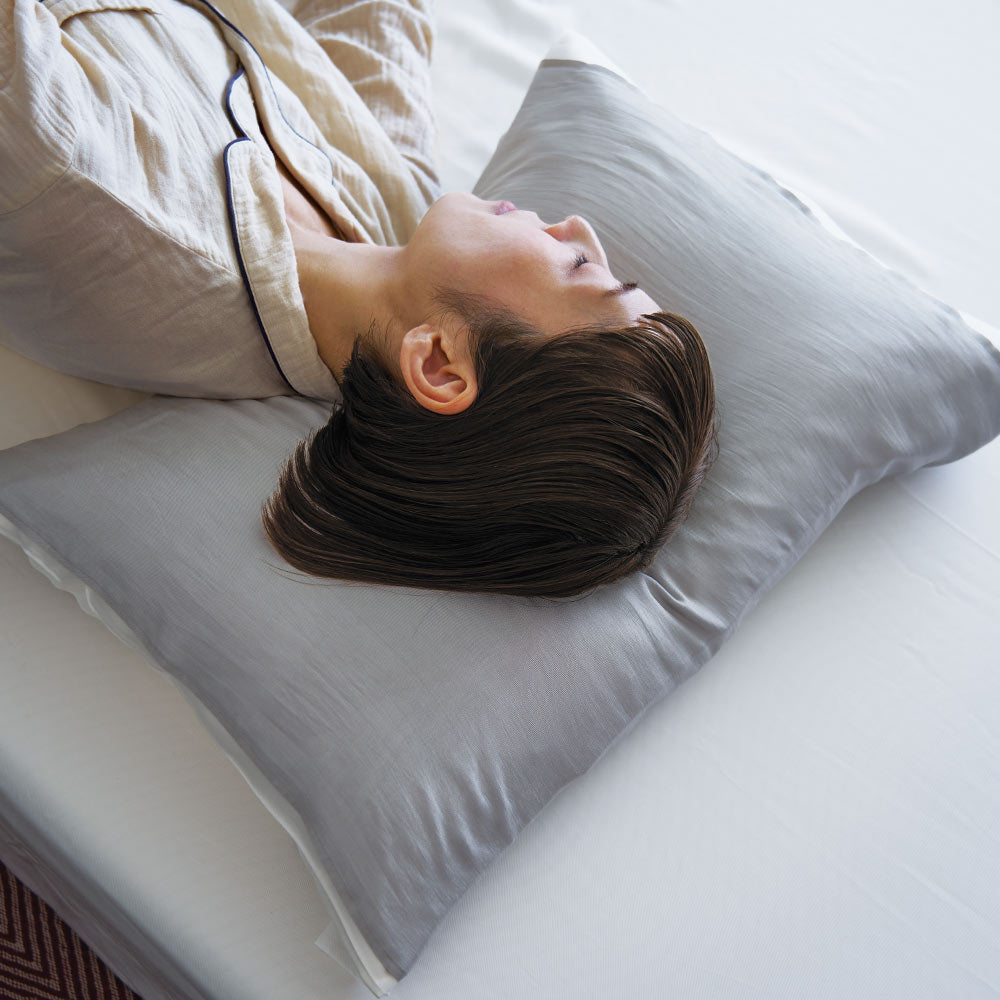 上州絹屋 シルキーピローカバー セリシンナイトグローブ