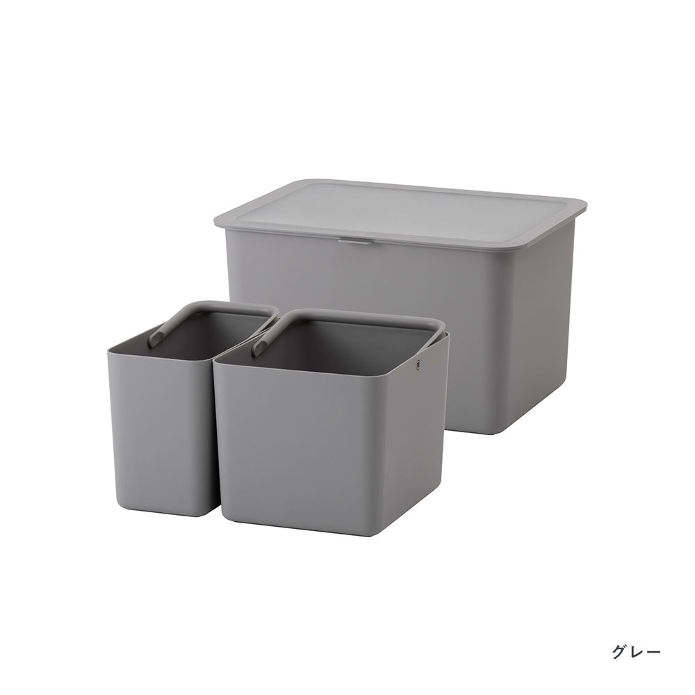 フタ付きストックケース