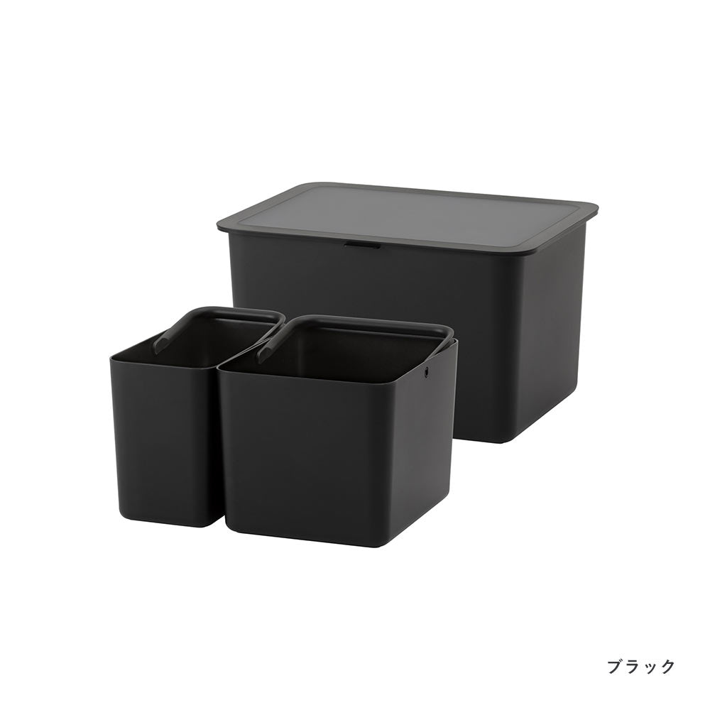 フタ付きストックケース