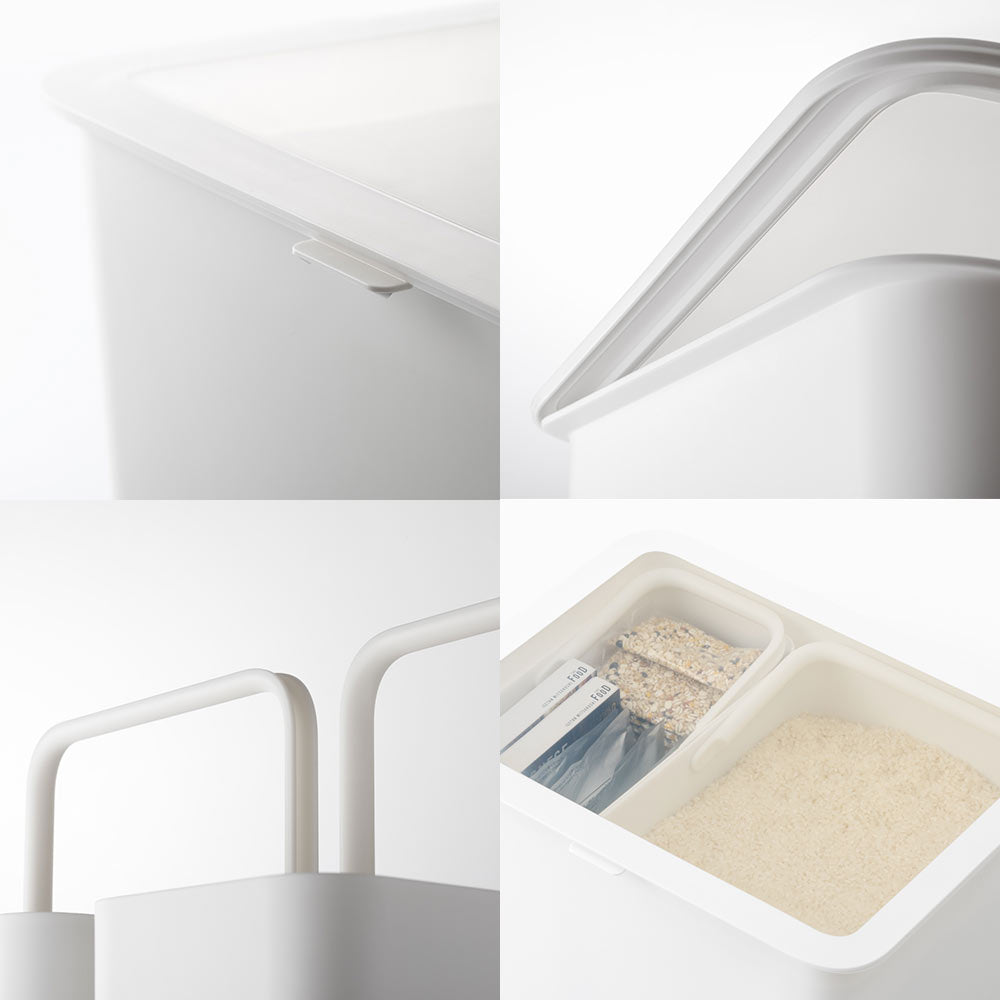 フタ付きストックケース