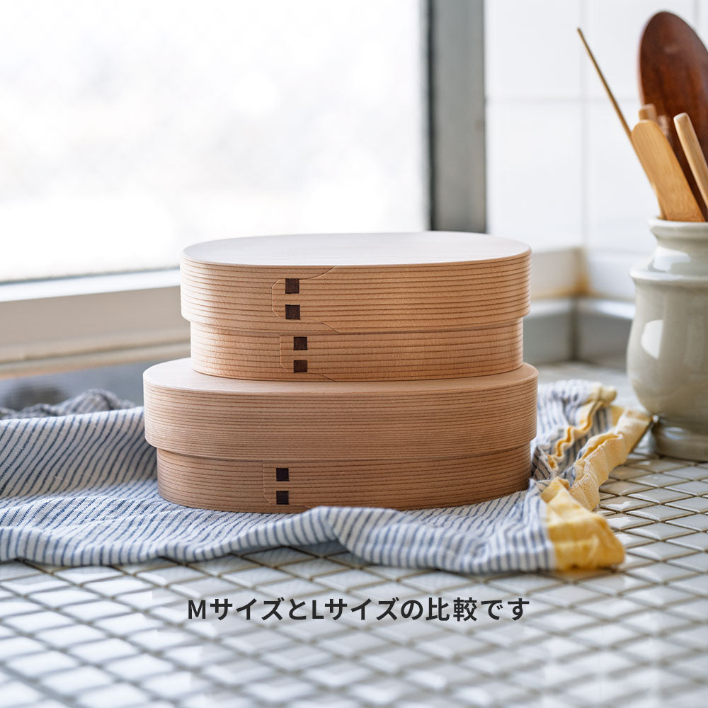 わっぱ弁当箱 Mサイズ – CRAFT STORE