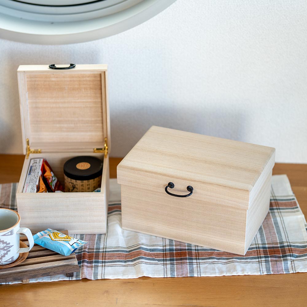 桐のふた付き収納箱 – CRAFT STORE