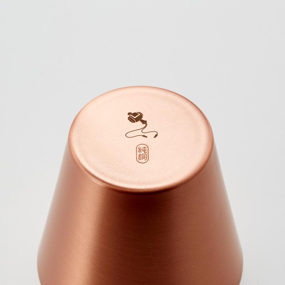 純銅製カップ 桐箱入り