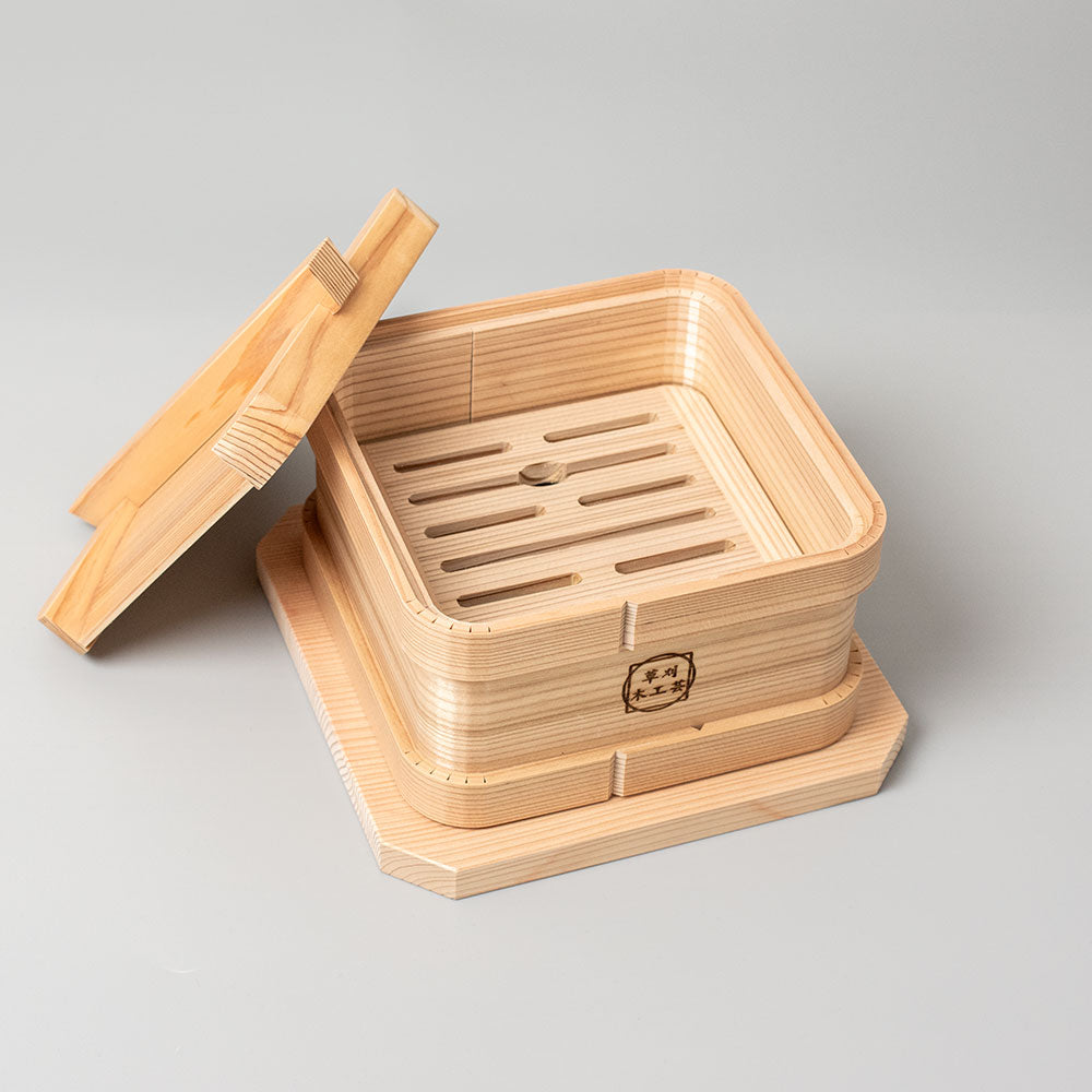鳥取県の智頭杉を使用した和せいろ – CRAFT STORE