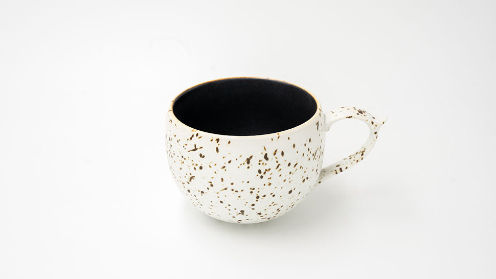 B&W Sabi café au lait mug