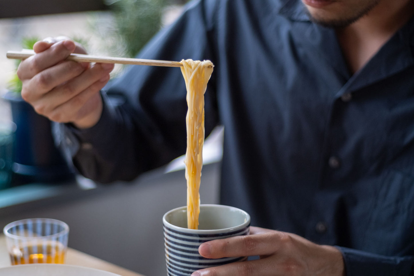 ガラスで涼む素麺セット