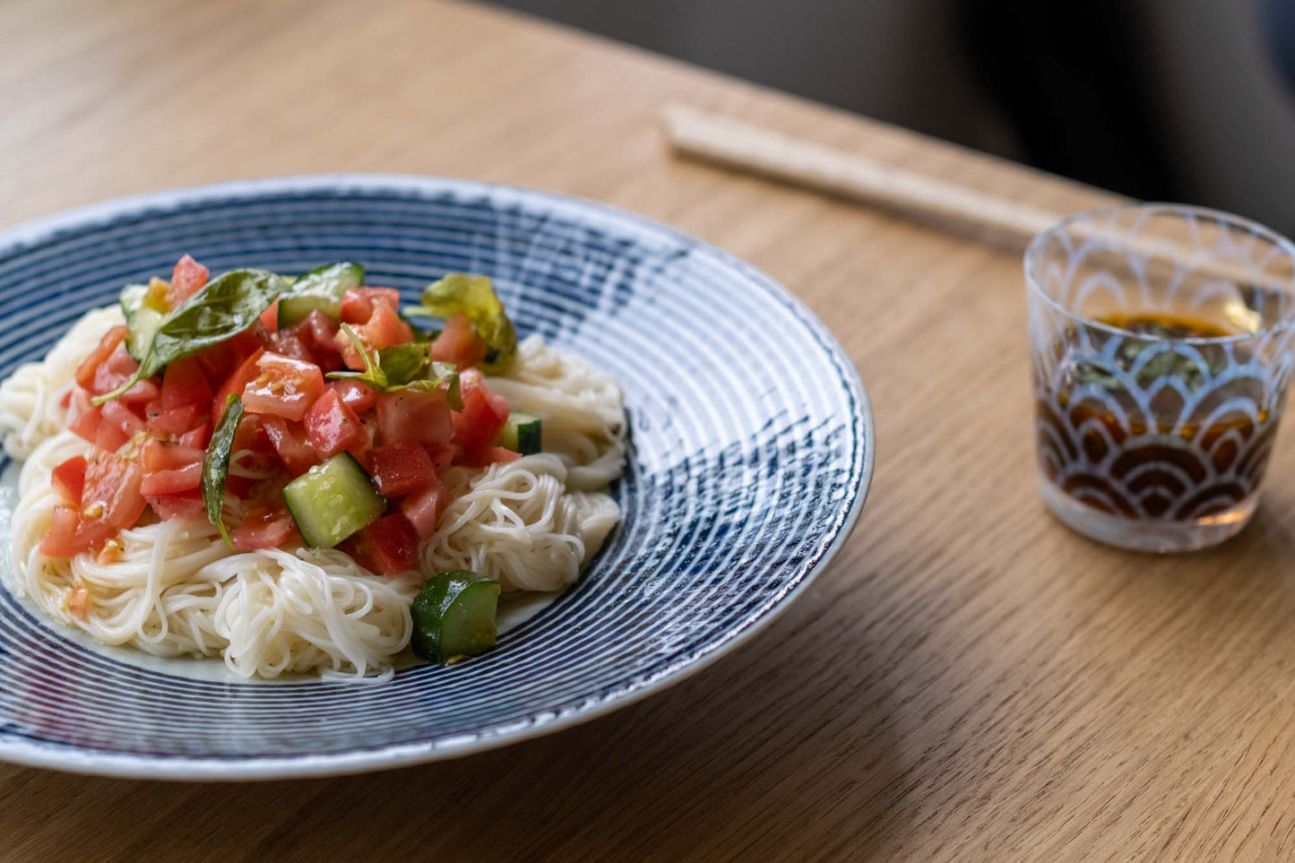 ガラスで涼む素麺セット